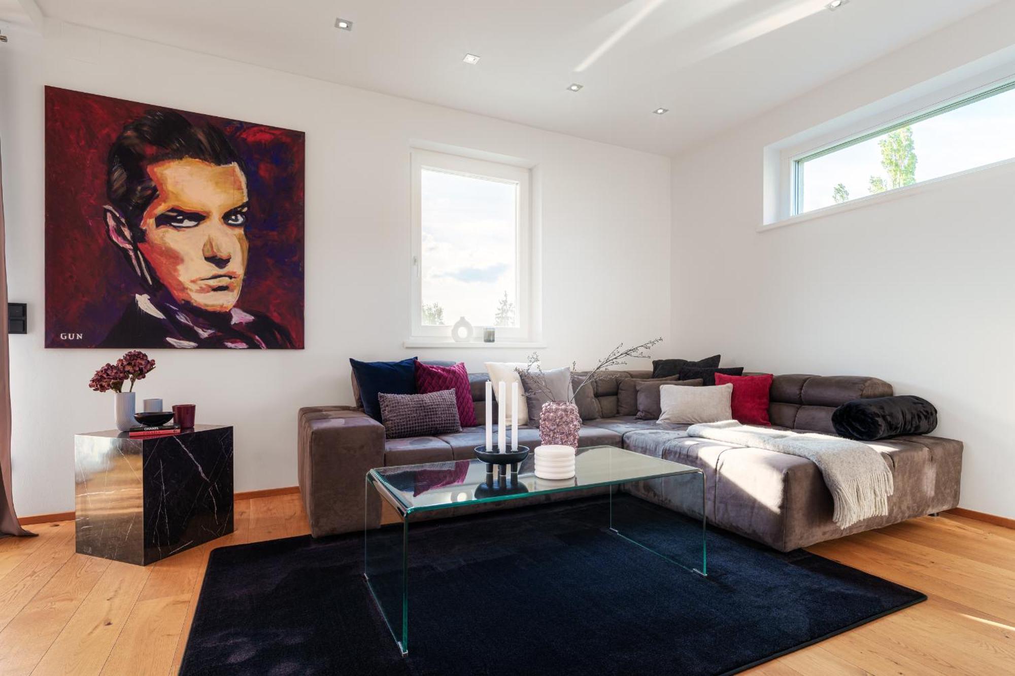 Platschberg Urban Hideaway - Stilvolles Ferienhaus Mit Pool An Der Weinstrasse Berghausen 客房 照片